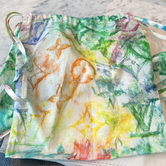 Louis Vuitton multi color cotton mask set - Picture 3 of 7